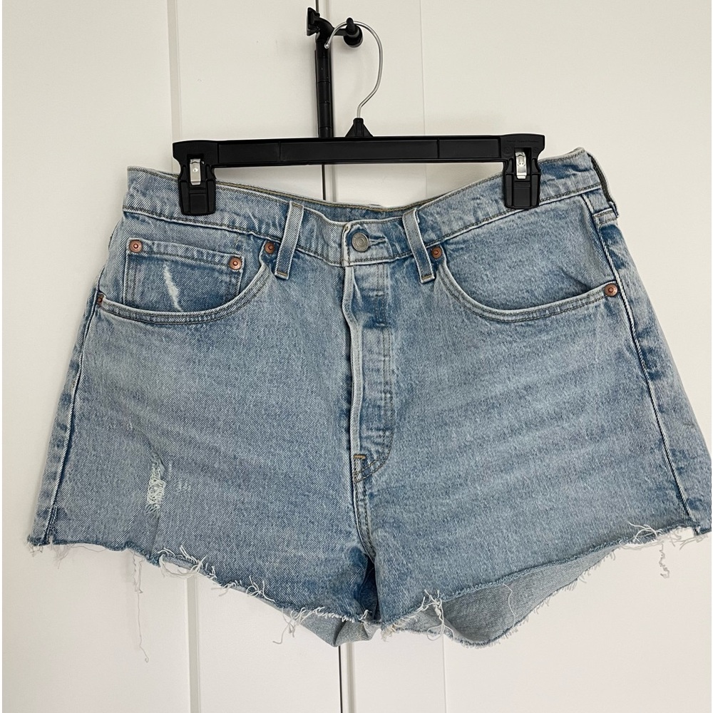 Levi’s High Rise Denim Shorts